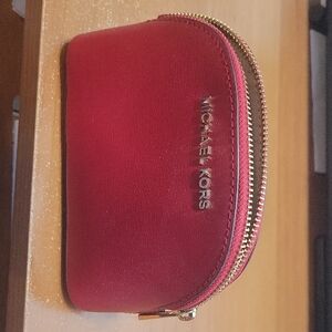 Michael Kors Scarlet Red Coin Pouch